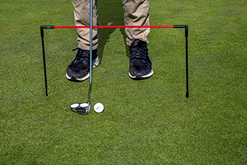 Callaway Golf Hinge Alignment Stix - Alignment Training stix That Hinge and Stick in The Ground for Additional Training and Alignment
