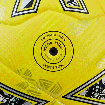 Mitre Soccer Ball League Ultimatch - color: Ultimatch Evo - Yellow/Yellow/Gold, size: 3