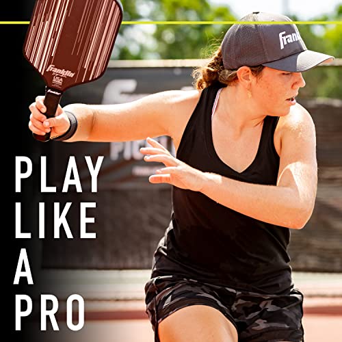Franklin Sports Pickleball Paddle Overgrips - Provides Extra Grip - Slight Tackiness - Durable & Strong - color: Optic
