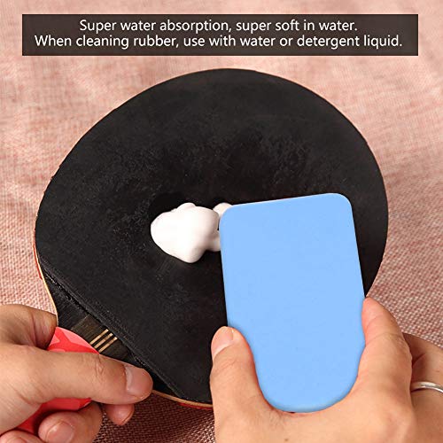 Table Tennis Rubber Cleaner Pong Rubber Cleaning Sponge Table Tennis Racket Care Accessory