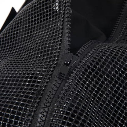 Heavy Duty Large Diving Gear Mesh Bag, Scuba and Snorkeling Gear Mesh Duffle Bag, Large Mesh Travel Duffel Bag, Mesh Beach Bag (With Pocket, 30-inch) - size: 30-Inch