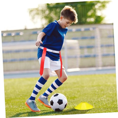 16Pcs Flag Football Set with Belts and Cones Durable Training Accessories for Adults for Football Players and Beginners