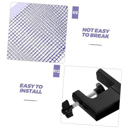 BESPORTBLE Portable Table Tennis Net Set Elastic Mesh for Use Easy Installation Enhanced Ball Control for Game Table Accessories