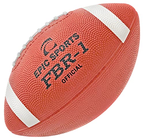 Epic Rubber Superior Grip Footballs - color: FBR1 OFFICIAL - BROWN, size: Official