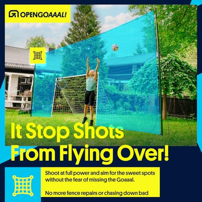 Open Goaaal 3-in-1 Soccer Training Rebounder - Soccer Goal for Volley, Passing, Training - Outdoor Sports, Backyard Games - size: Standard with Targets