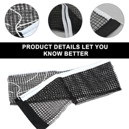 Replacement Ping Pong Net, Polyester Portable Net for Indoor and Outdoor Table Tennis