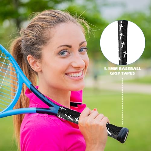 Pushglossy Faith Cross Baseball Bat Grip Tapes 1.1mm Precut Full Adhesive Softball Grip Tape,Non-Slip Softball Bat Wrap Religious Cricket Batting Tape Replacement - color: Black, size: Cross