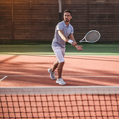 UUBEMM Tennis Rackets 2 Players Recreational for Adult,Lightweight Tennis Racquets for Beginner Student Training,Tennis Racket Set with Carrying Cover Bag,Grip Tapes,Tennis Balls