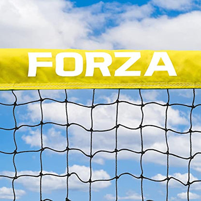 FORZA Football Snap & Pass Trainer Net | 8ft Quarterback Target Net with Adjustable Angles, Durable Steel Frame, and Portable Caster Wheels
