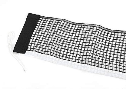 Sports Table Tennis Net Professional Ping Pong Net Portable Easy Setup Net for Ping Pong Easily Attaches to Table Surfaces (No Post Included)