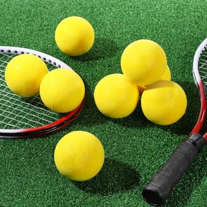 WinnerWhy Foam Tennis Balls for Adult Practice Yellow Soft Foam Tennis Balls Bulk for Beginners Man Trainin