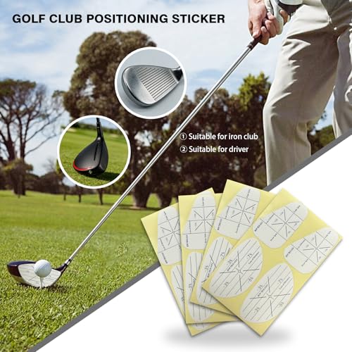 Golf Essentials Accessories Set for Men – Golf Towel, Golf Impact Stickers, Ball Marker with Pen, Cleaning Brush, Golf Balls & Tee Holder, Tee Alignment Tool – Thoughtful Golf Gift Set