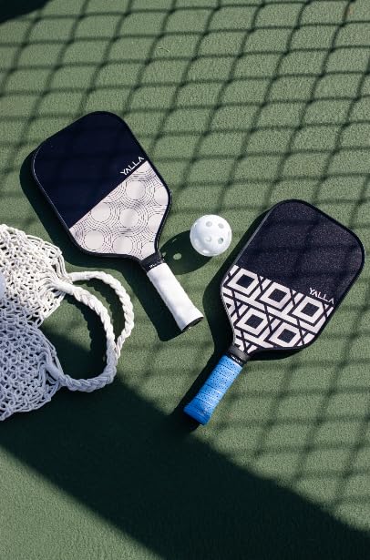 Pickle Grips Pickleball Paddle Grip Tape - Overgrip Grip Wrap for Pickleball Racket - Moisture Wicking Paddle Grip Wrap (2 Pack) - color: Blue