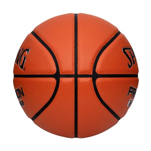 Spalding Precision TF-1000 Indoor Game Basketballs, Dry Grip Microfiber Composite Cushioned Cover, High School Approved