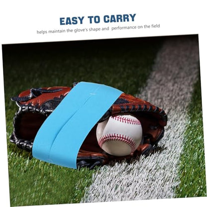 Baseball Glove Wrap Strap Elastic No-Slip Compression Band for Softball and Baseball Gloves Sturdy Adjustable Design Suitable for Players Keeps Pocket Formed