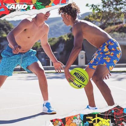 AND1 Fantom Rubber Basketball: Official Regulation Streetball - Deep Channel Construction, Made for Indoor Outdoor