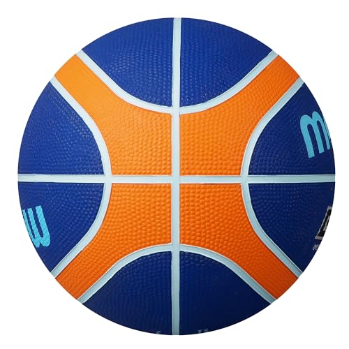 Molten Men's Basket Ball - color: Blue/Orange, size: SIZE 7 - boys 15+, Adult