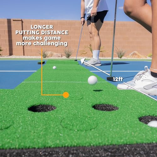 MD Sports Big Sky Putting Green Golf Training Games Pong Style, Perfect for Golf Game Practice