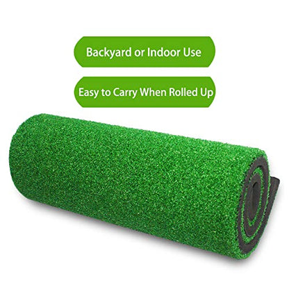 Golf Mat| Artificial Turf, Foam Bottom Golf Hitting Mat| Outdoor and Indoor Practice Golf Mat with Rubber tee for Swing and Chipping Practice