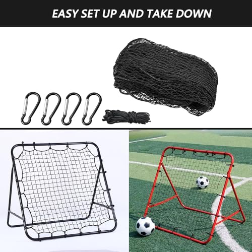 Pitching Net 3.3 X 3.3 FT Baseball Training,Baseball Rebound Net,Suitable for Backyard Practice Throwing,Receiving,Blocking Tennis,Softball,Soccer,Golf etc.