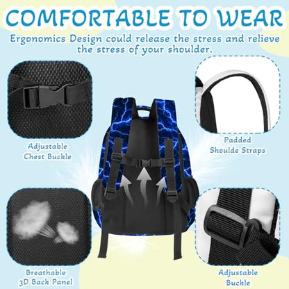 Baseball Backpack for Kids,School Bookbag Large Capacity Adjustable Bookbag Durable Lighting Multi Pockets School Bag Daypack Travel (Baseball) - color: Baseball