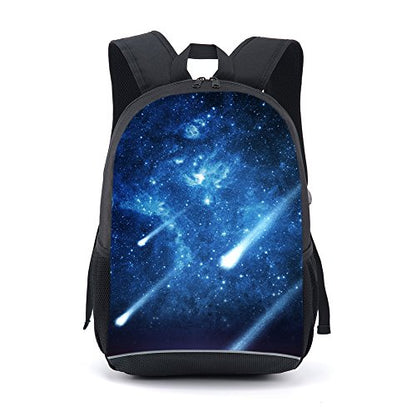 CAIWEI American Football Backpack School Bag (Starry sky) - color: Starry Sky, size: 17.2*11.7*5.5 Inch