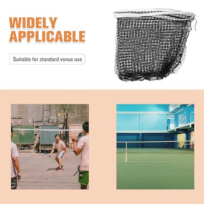 KESYOO Portable Badminton Net 6.1M Standard Obsidian Edge for Sports Training, Outdoor Games and Competition, Versatile Accessory for Pickleball and Fitness