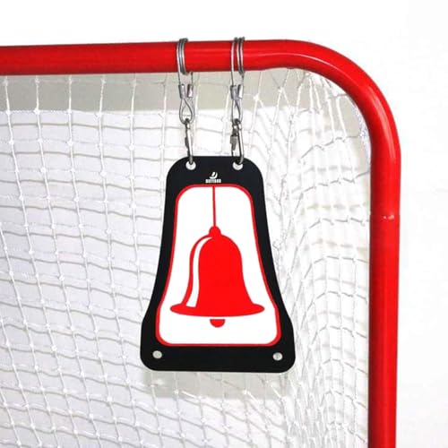 Ice Hockey Training Goal Target Bell- Metal Bell Shooting Target- Very Handy for Hockey Shot Practice Equipment.