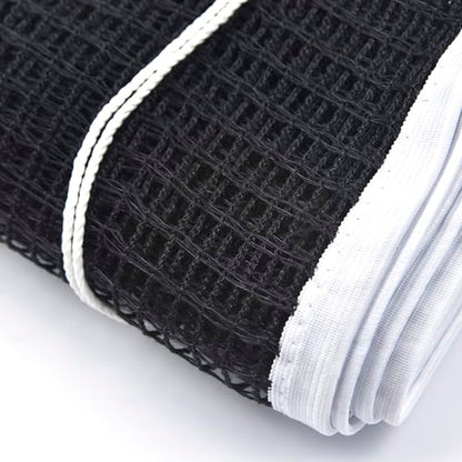 Ping Pong Net Nylon Pingpong Net for Indoor Outdoor School Gym Black Table Tennis Net Replacement (70.8" x 5.9")