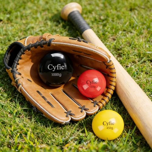 Cyfie Weighted Baseballs for Hitting Training, Heavy Balls for Batting Practice, Weighted Softballs for Strength & Swing Speed Training, Baseball Training Equipment for Players & Coaches