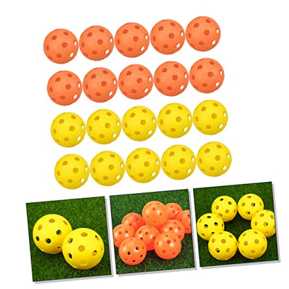 Kisangel Golf Hole Cool Golf Balls Game Pickleball ing Neon Balls Noodle Stuff