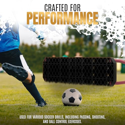 Western Star Folding Soccer Rebounder Board - Portable Rebounding Board for Training & Practice - Durable Design for Ball Control, Shooting, Passing - Quick Set Up - for Girls Soccer