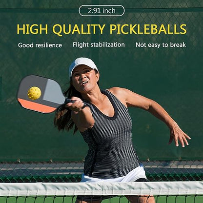 6 Pack Sports Outdoor Pickleballs - 40 Pickleball Balls - USA Pickleball Balls (USAPA) Approved - Official US Open Ball - color: Mixed, style: 36 - Pack