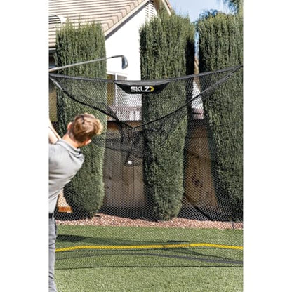 SKLZ Home Range Golf Net for Backyard Practice with Dual Net for Smooth Ball Return and Carry Bag