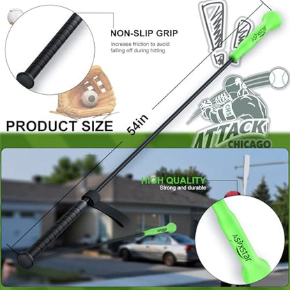 Baseball Hitting Trainer,Baseball Training Equipment, Baseball Batting Practice Equipment Baseball and Softball Hitting Stick - style: Baseball Swing Trainer