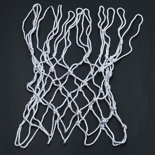 Deluxe Non Whip Replacement Basketball Net Rugged Nylon Hoop Goal for Basketball Net Replacement
