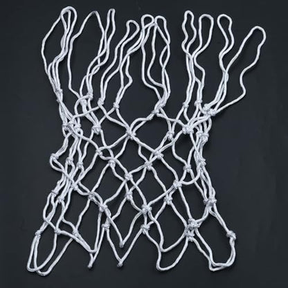 Deluxe Non Whip Replacement Basketball Net Rugged Nylon Hoop Goal for Basketball Net Replacement