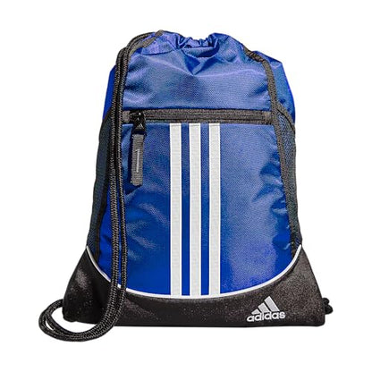 adidas Alliance Sackpack – Drawstring Backpack for Sports, Small Gym Bag - color: Team Royal Blue/2