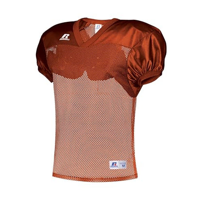 Russell Athletic Boys Youth Stock Practice Jersey - color: Burnt Orange, size: X-Large