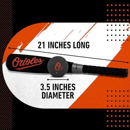 Franklin Sports MLB Jumbo Foam Baseball Bat + Ball Sets - Kids Oversize Foam Baseball Bats + Soft Baseballs - Indoor + Outdoor Youth Baseball Toy - MLB Team Baseball Bat + Ball Sets