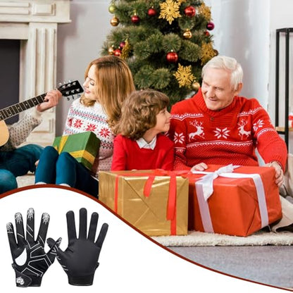 Kids Baseball Batting Gloves Youth Super Grip Softball/Teeball Gloves for Boys Girls