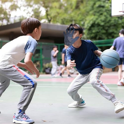 3D Hand-in-Face Basketball Training Mask, 2nd Gen with Moisture Wicking Sponge & Adjustable Strap, Enhance Shooting Accuracy Under Pressure for All Ages - color: Adjustable Black - 1pcs