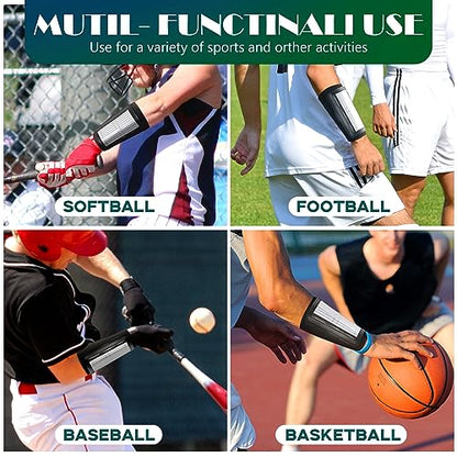 Youth Adult Football Wristbands, Quarterback Playbook Wristband with 3 Compartments, Wrist Coach for Football, Baseball, Softball, All Sports - style: Adult Version-6 PACK