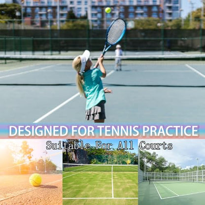 SHYUJAJIE Tennis Balls, 40 Pack Training Tennis Balls,High Elasticity Practice Tennis for Beginner, Exercise Playing Balls for Pet Dog - color: Yellow