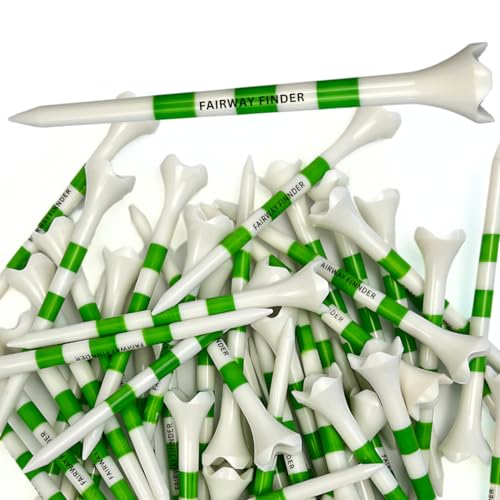(50/150/500) Plastic Golf Tees 3 1/4 Best Golf Tees for Men, Unbreakable Golf Tees for Women, Long Golf Tees, Zero Friction Golf Tees, Tall Golf Tees Plastic Unbreakable, Reusable Golf Tee - size: 50
