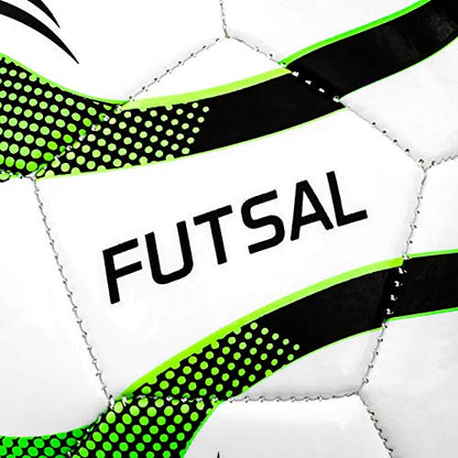 FORZA Futsal Soccer Balls - Standard and Pro Futsal Balls Regulation Size Futsal Balls [Net World Sports] - size: Pack of 1