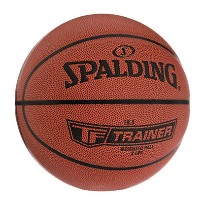 Spalding TF-Trainer Weighted Basketballs |Improve Dribbling & Passing Strength| Available in 3 or 6 Pound Weights - color: 3 Pound - Brown, size: Size 6 - 28.5"