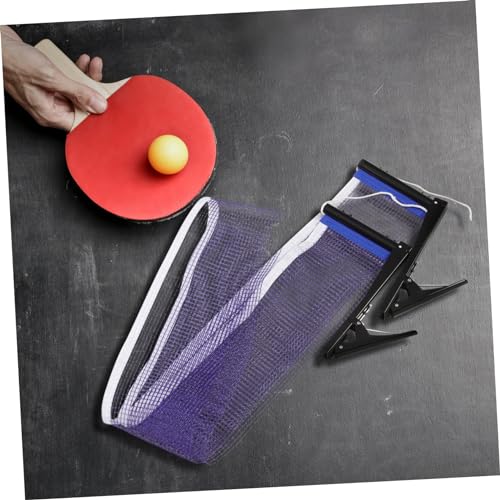 UPKOCH 1Set Lightweight Folding Table Tennis Net Compact and Portable Design for Use Easy to Install and Store for Fun Sports Activities with Teens