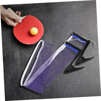 UPKOCH 1Set Lightweight Folding Table Tennis Net Compact and Portable Design for Use Easy to Install and Store for Fun Sports Activities with Teens