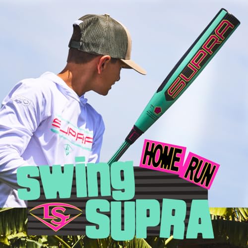 Louisville Slugger 2026 Supra™ 2 ¾” USSSA Baseball Bats - color: Neon Mint/Pink